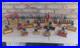 Full Set Of 17 Wooden Hand Carved Musicians Mid-century Rare Vintage Folk Art