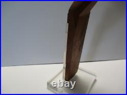 Giuseppe Carli Sculpture Wood Carving Abstract Cubist Cubism Italian Vintage 24