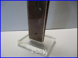 Giuseppe Carli Sculpture Wood Carving Abstract Cubist Cubism Italian Vintage 24