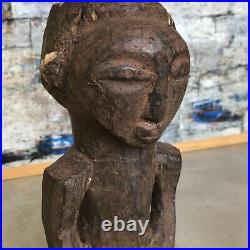 HEMBA Congo Statue Vintage Antique African Art Wood Sculpture