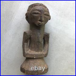 HEMBA Congo Statue Vintage Antique African Art Wood Sculpture