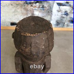 HEMBA Congo Statue Vintage Antique African Art Wood Sculpture