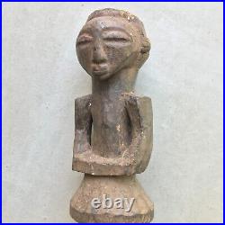 HEMBA Congo Statue Vintage Antique African Art Wood Sculpture