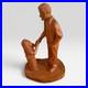 Hand Carved Father Stanley Rother Folk Art Shepherd Wood Sculpture Vintage