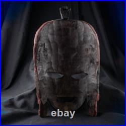 Handcraft Ghana Tribal Wood Vintage Head Sculpture