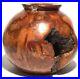 Hosler Indiana Vintage Cherry Burl Wood Hand Crafted Artisan Sculpture Vase