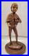 Huge 20 Vintage M. Garrido Signed Wood Carving 1977 Spanish Folk Art Sculpture