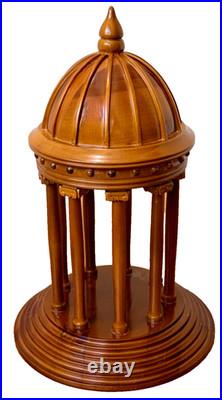 Italian Grand Tour Architectural Wood Dome Sculpture Model Neoclassical Vtg Rome