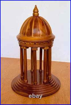Italian Grand Tour Architectural Wood Dome Sculpture Model Neoclassical Vtg Rome
