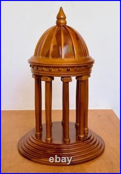 Italian Grand Tour Architectural Wood Dome Sculpture Model Neoclassical Vtg Rome