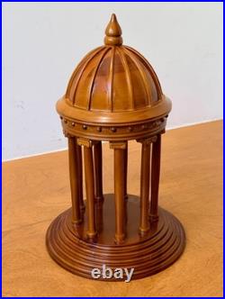 Italian Grand Tour Architectural Wood Dome Sculpture Model Neoclassical Vtg Rome