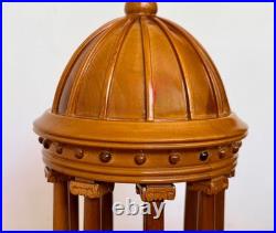 Italian Grand Tour Architectural Wood Dome Sculpture Model Neoclassical Vtg Rome