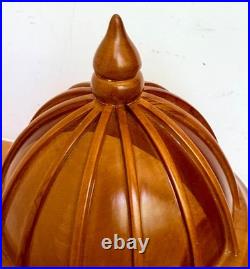 Italian Grand Tour Architectural Wood Dome Sculpture Model Neoclassical Vtg Rome