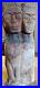 Jamaican Love Unity Totem Blue Mahoe Wood Carving By Eric Williams 13 Vintage