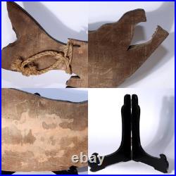 Japanese Vintage Wooden Carving of Salmon Ornate Sculpture WO414