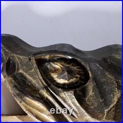 Japanese Vintage Wooden Carving of Salmon Ornate Sculpture WO414