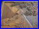 Jesus Praying At Gethsemane Hand Carved Wood Relief Wall Wall Sculpture Vintage