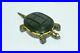 Jim Nelson 1997 Painted Turtle Decoy Carving Fish Signed