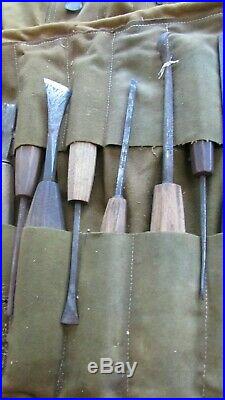 Job Lot of 140 Vintage Wood Carving Chisels/Gouges UK Made 1900 1960