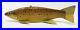 John Fairfield Brown Trout Folk Art Fish Spearing Decoy Carving Ice Fishing Kp21