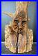 Junior Cobb Signed Wood Carving Folk Art Tree Spirit -Vintage-Arkansas