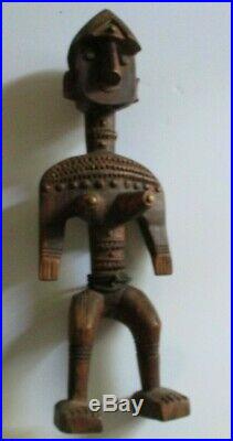 Large 24 Vintage Antique African Carving Picasso Style Tribal Modernism Nude