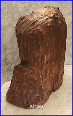 # Large Antique Vintage Solid Wood Hand-carved Crucified Jesus Sculpture Bust