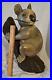 Large Koala Wood & Metal Sculpture Made in Italy 17 in Tall- Vintage