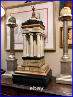 Large Neoclassical Italian Grand Tour Architectural Model of a Temple Of Cupid