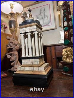 Large Neoclassical Italian Grand Tour Architectural Model of a Temple Of Cupid