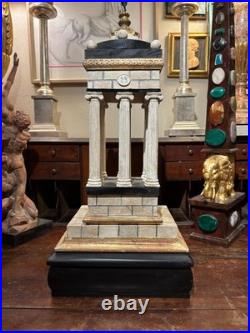 Large Neoclassical Italian Grand Tour Architectural Model of a Temple Of Cupid