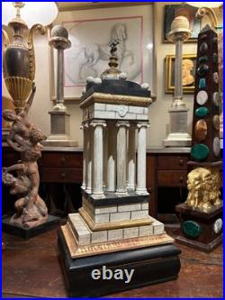 Large Neoclassical Italian Grand Tour Architectural Model of a Temple Of Cupid