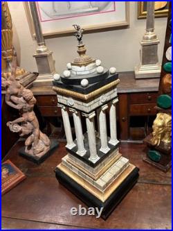 Large Neoclassical Italian Grand Tour Architectural Model of a Temple Of Cupid