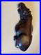 Large Vintage African Hard Wood Hand Carved Hippopotamus Sculpture 16