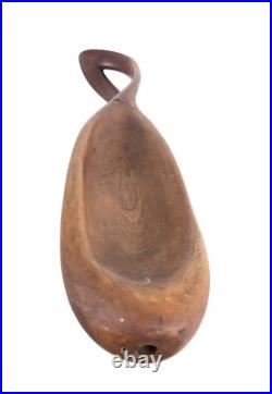 Large Vintage Sculptural Wooden Art Piece 27 Long