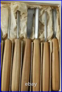 Lot Of 16 Vintage Henckels Wood Carving Chisels Made In Germany EXCELLENT