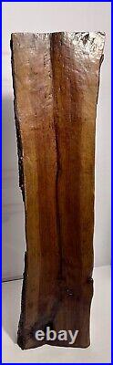 Lovely Large Vintage Asian Balinese Wood Carving Sculpture Woman 35 Inches Tall