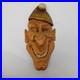 Lundy Cupp Hand Carved Wood Face Wall Hanging Art Signed Carving Vintage Rare
