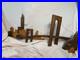 MCM Wood Vintage Maskateers Inc. 3-D Manhattan skyline 1961. Brooklyn Bridge