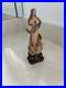 Madonna And Cherubs Wood Sculpture ANRI Italy Figurine Vintage 8.5
