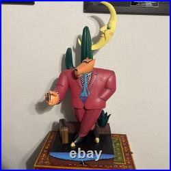 Markus Pierson 1990 Vintage Wood Sculpture'On the Road to Her