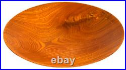 Nathan Hart Oklahoma Cheyenne Indian Art Turned Wood Sculpture Vessel Bowl Vtg