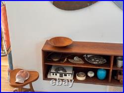 Nathan Hart Oklahoma Cheyenne Indian Art Turned Wood Sculpture Vessel Bowl Vtg