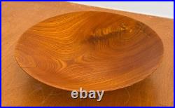 Nathan Hart Oklahoma Cheyenne Indian Art Turned Wood Sculpture Vessel Bowl Vtg