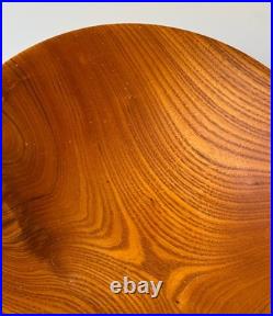 Nathan Hart Oklahoma Cheyenne Indian Art Turned Wood Sculpture Vessel Bowl Vtg