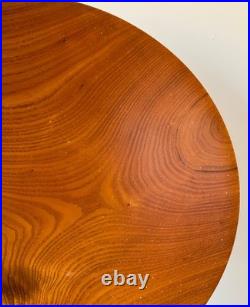 Nathan Hart Oklahoma Cheyenne Indian Art Turned Wood Sculpture Vessel Bowl Vtg