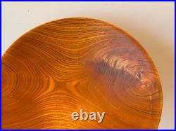 Nathan Hart Oklahoma Cheyenne Indian Art Turned Wood Sculpture Vessel Bowl Vtg