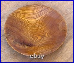 Nathan Hart Oklahoma Cheyenne Indian Art Turned Wood Sculpture Vessel Bowl Vtg