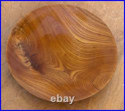 Nathan Hart Oklahoma Cheyenne Indian Art Turned Wood Sculpture Vessel Bowl Vtg