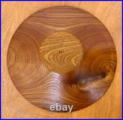 Nathan Hart Oklahoma Cheyenne Indian Art Turned Wood Sculpture Vessel Bowl Vtg